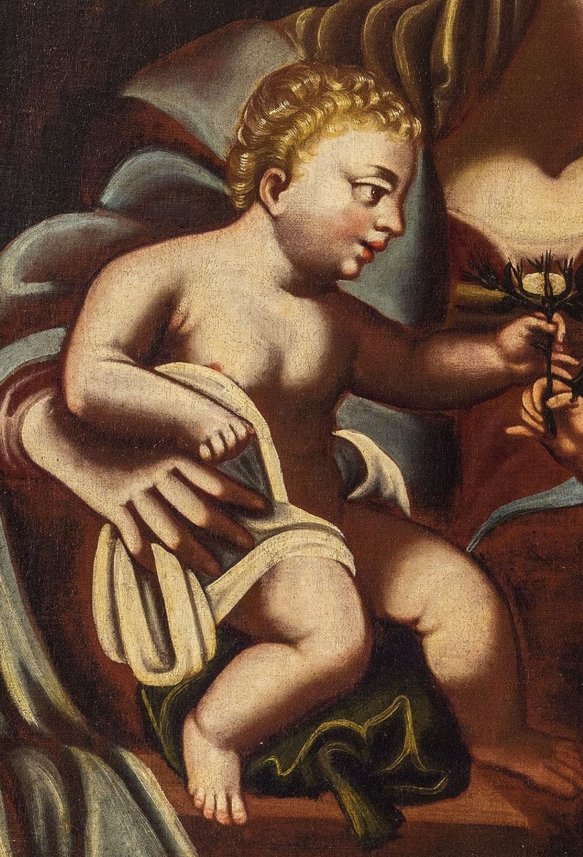 Madonna With The Child And Saint John-photo-4