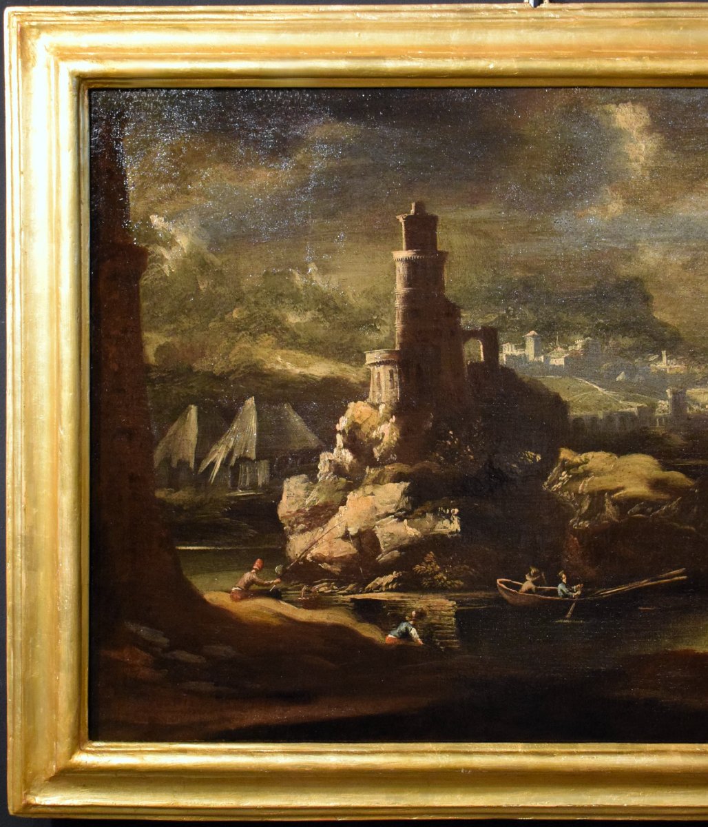 Nocturnal Landscape - Pieter Mulier (haarlem, 1637–milan, 1701) Circle-photo-3
