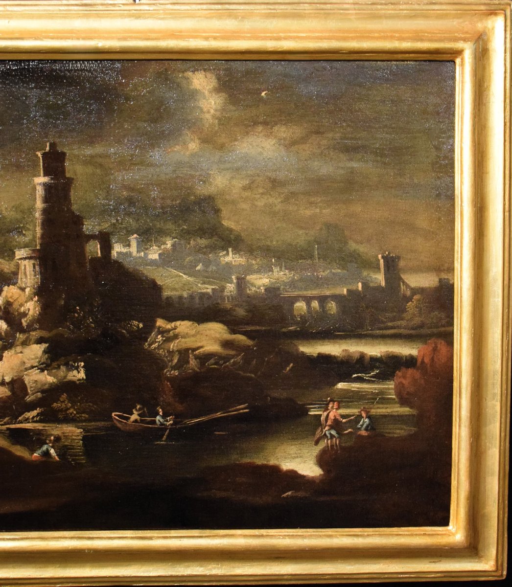 Nocturnal Landscape - Pieter Mulier (haarlem, 1637–milan, 1701) Circle-photo-4