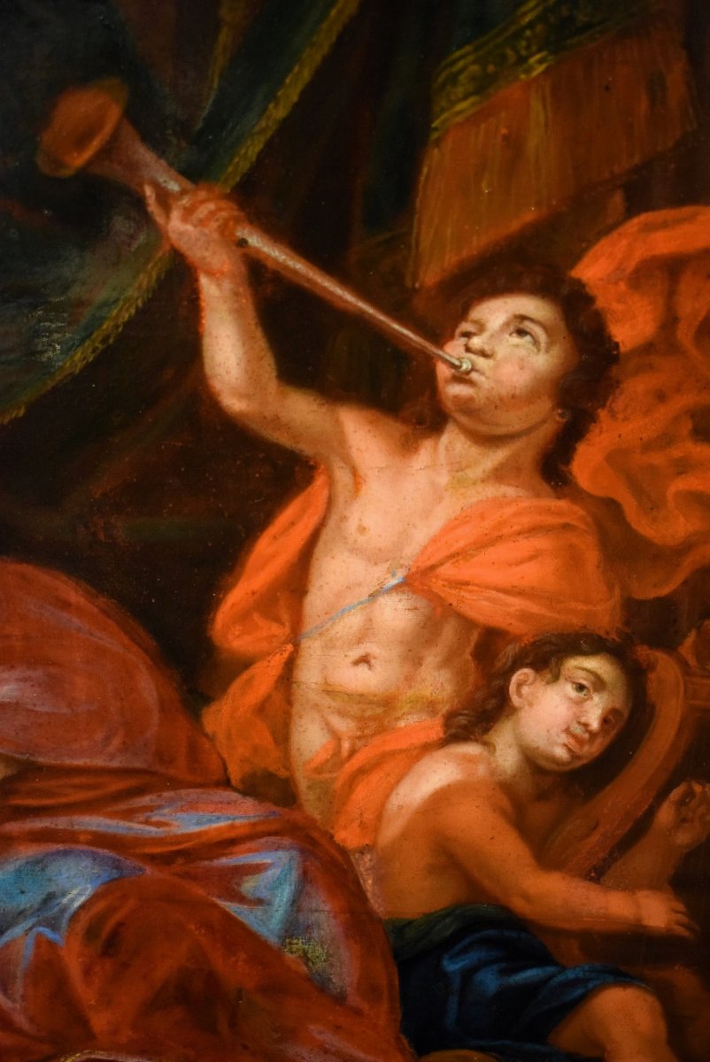  Allégorie du Théâtre, de la musique et de la  littérature - Van Loo (Nice 1705 - Paris 1765)-photo-5
