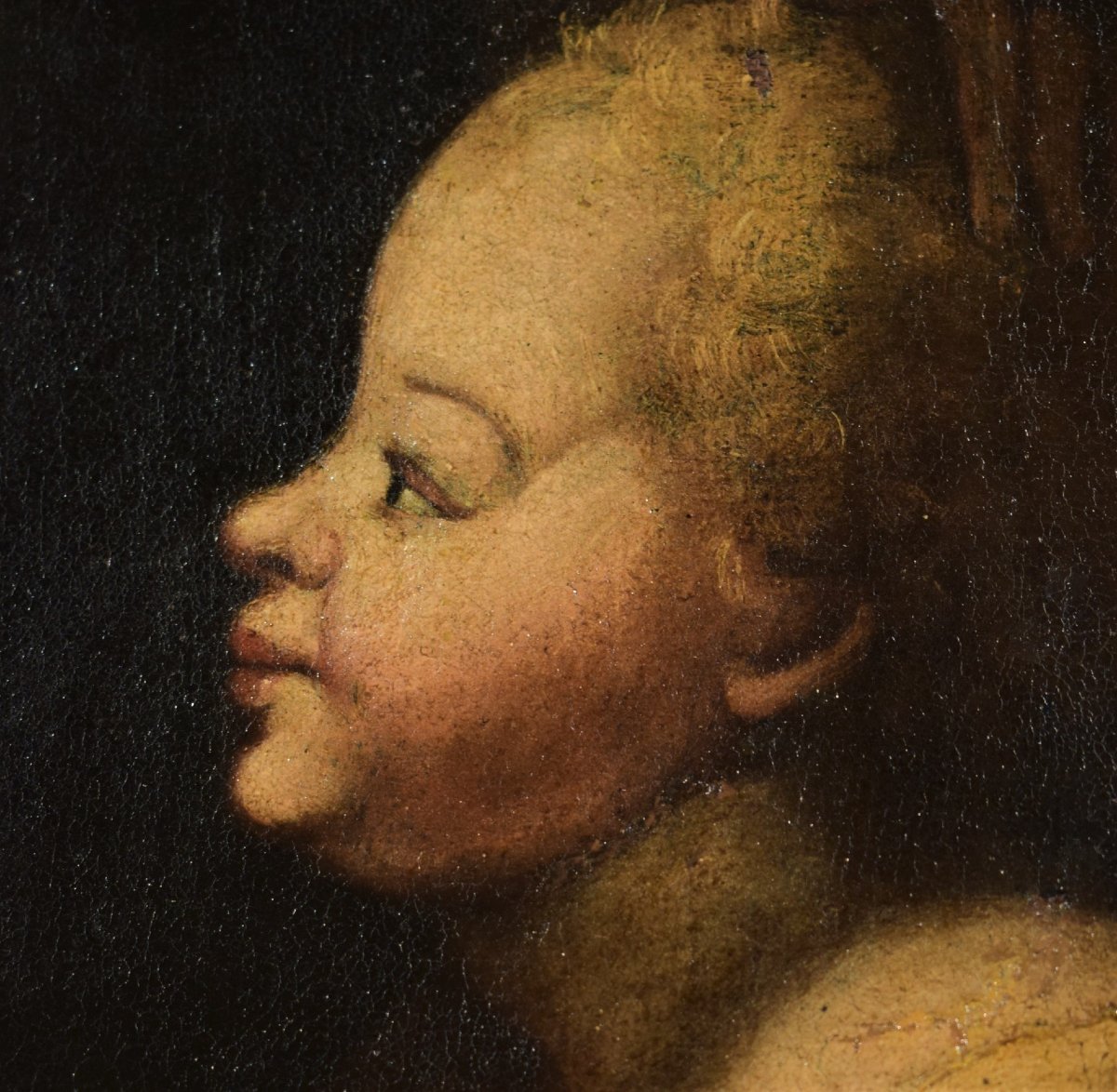 Madonna And Child With Angels - Romagna School - Second Half Of The 16th Century-photo-3