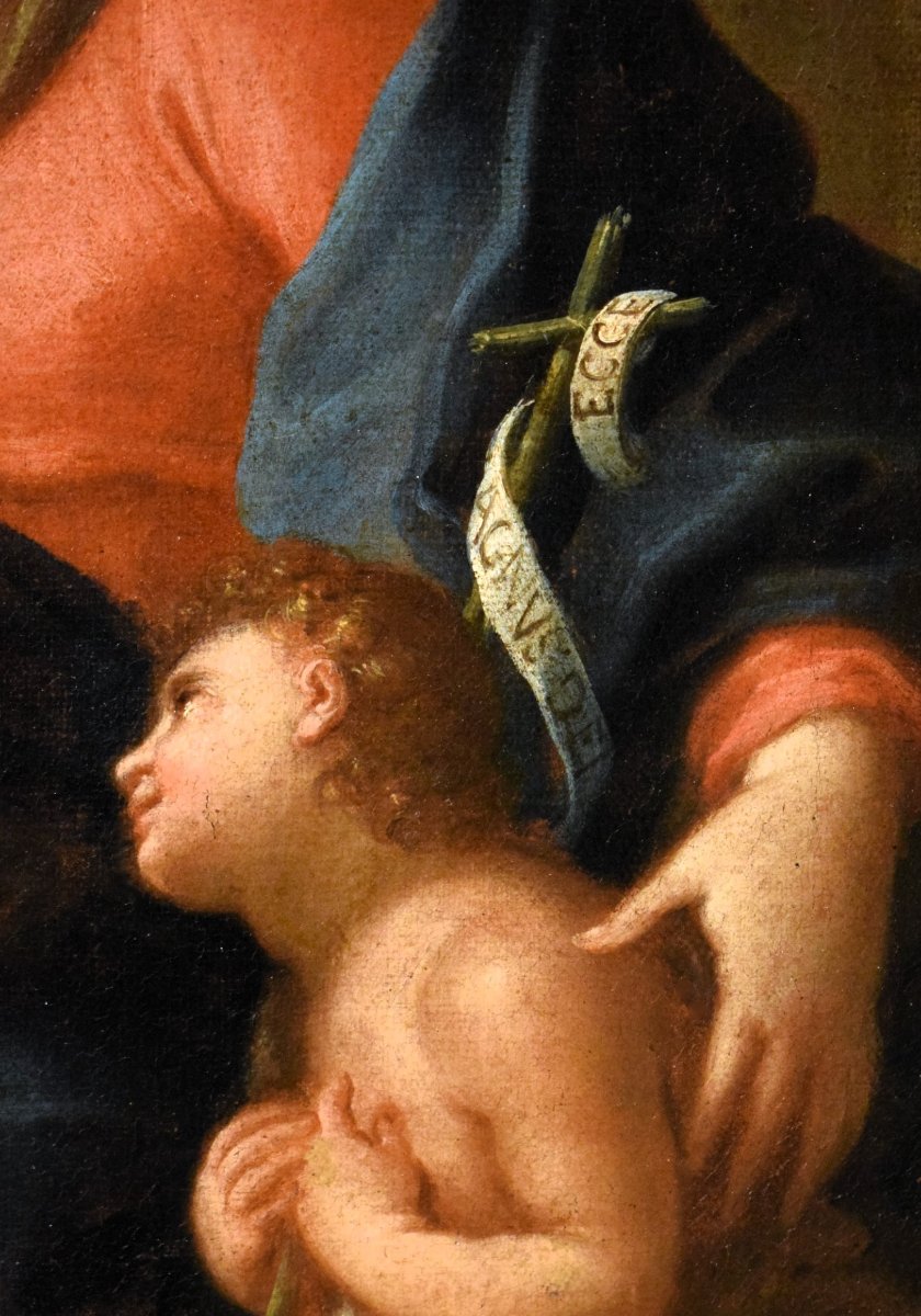 Sainte Famille avec le jeune saint Jean-Baptiste - atelier de  Jacopo Amigoni (1682 – 1752)-photo-3