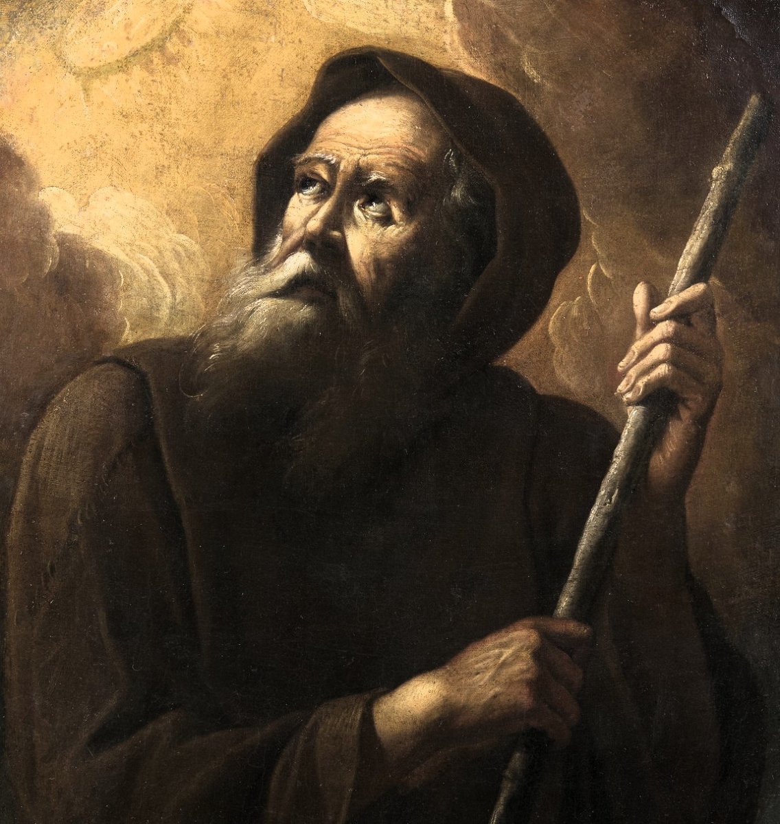Saint François de Paule - Cercle de Francesco Fracanzano (1612 – 1656)-photo-3