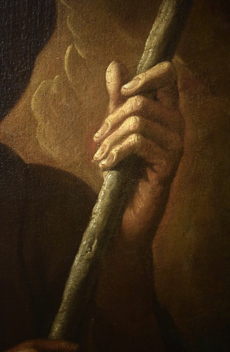 Saint François de Paule - Cercle de Francesco Fracanzano (1612 – 1656)-photo-4
