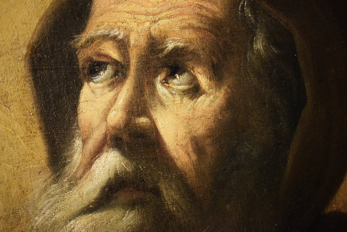 Saint François de Paule - Cercle de Francesco Fracanzano (1612 – 1656)-photo-3