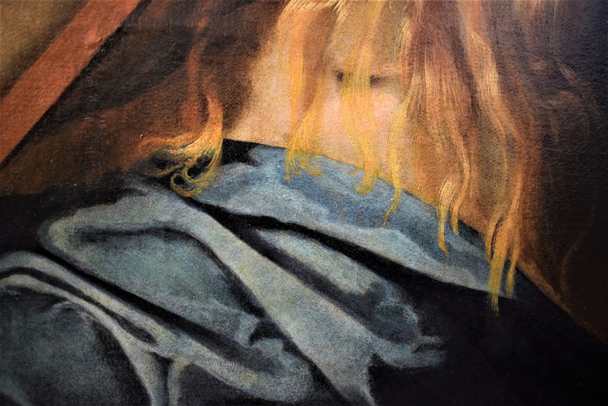 Mary Magdalene In Ecstasy XVII Century-photo-3