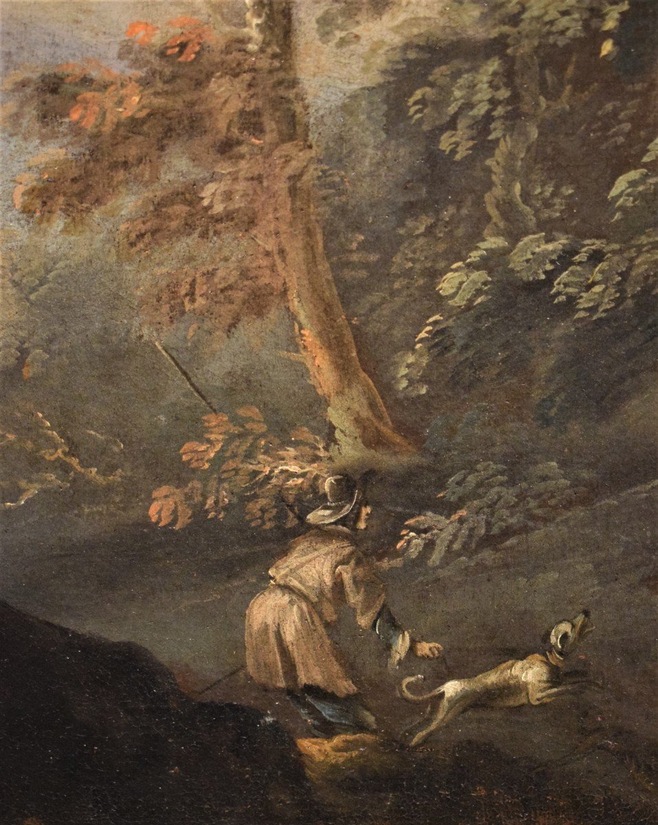 Chasse au Cerf - Pandolfo Reschi (Danzica1624-Firenze1699)-photo-2