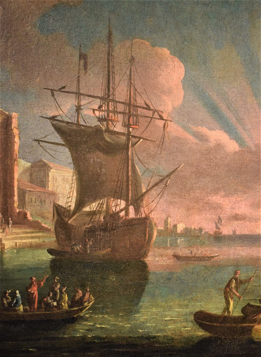 Couple Of Seascapes - Paolo Maria Antoniani, End Of The Eighteenth-photo-5