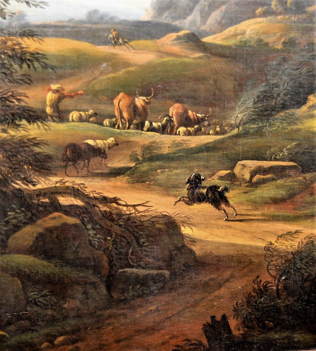 Carlo Antonio Tavella (milan 1668 - Gênes 1738)  Landscape-photo-2