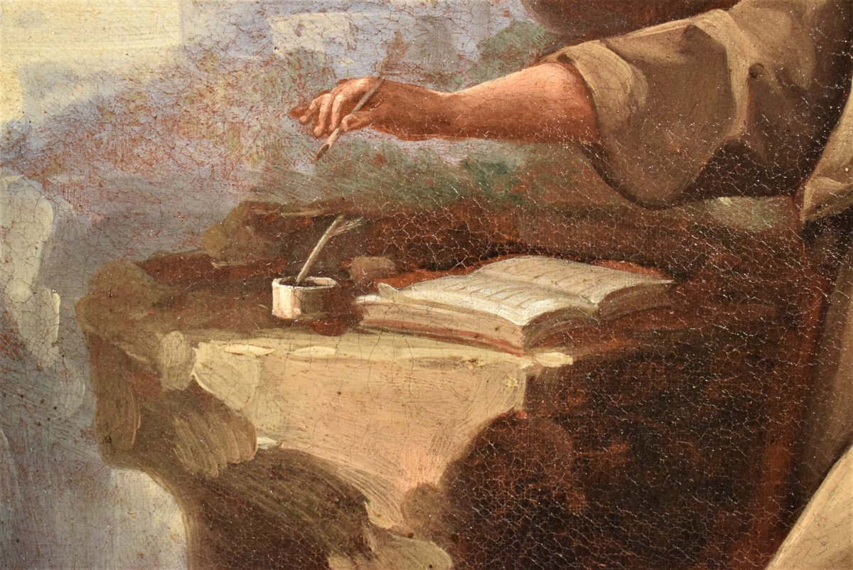 Saint John The Evangelist At Pathmos Writes The Book Of Revelation-photo-4