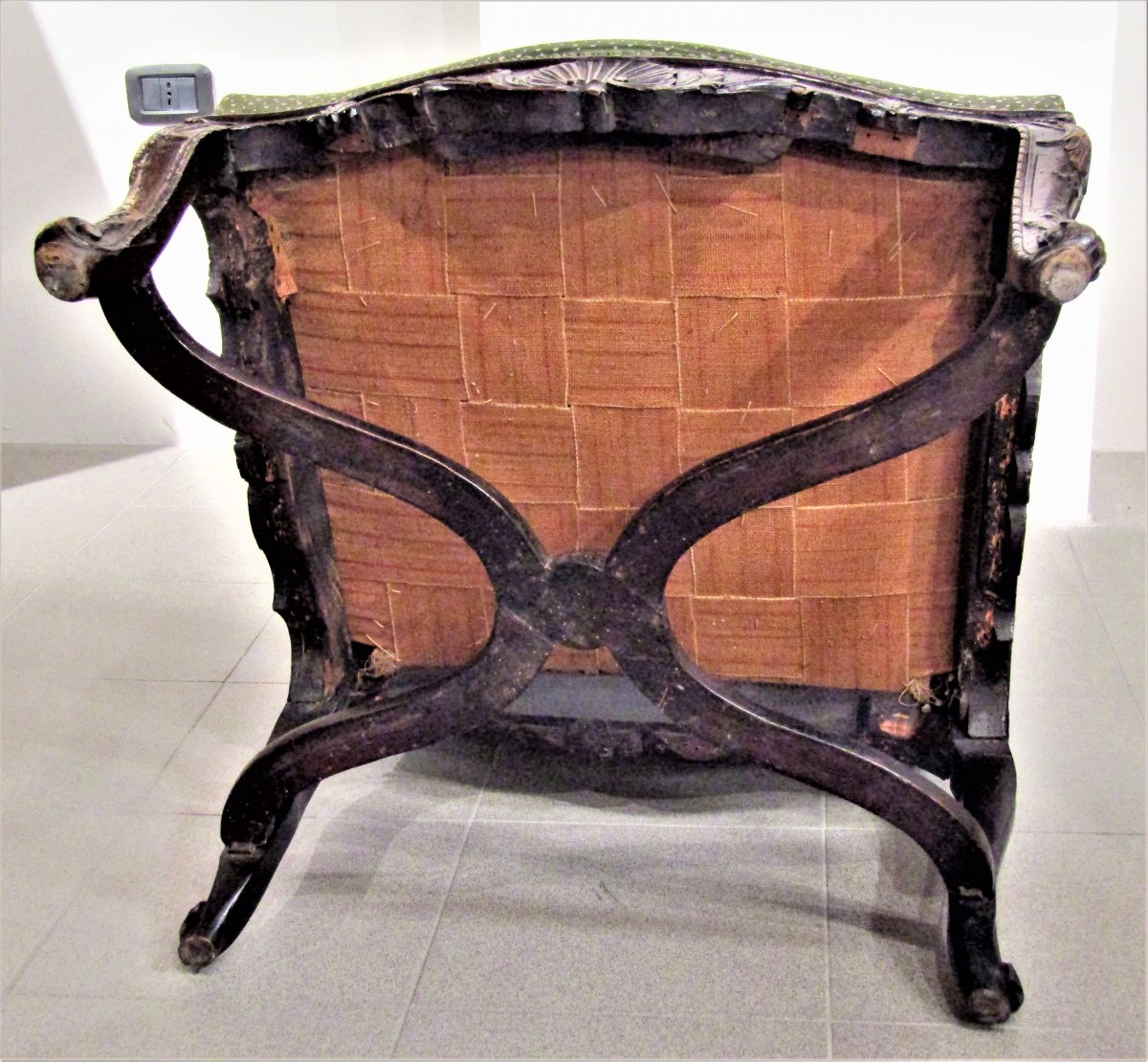 Important Louis XIV Armchair In Carved Walnut, End Of The 17th Century-photo-3
