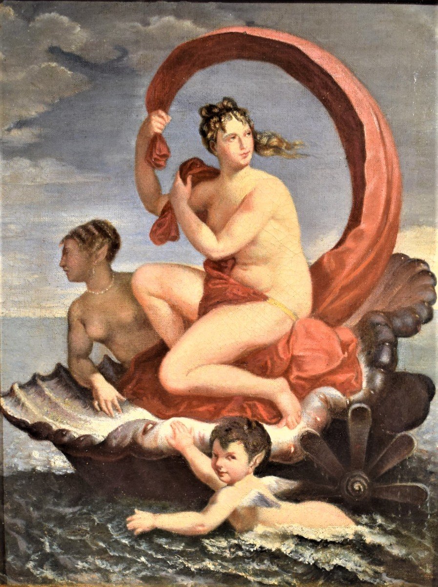 Galatée- French School Of The 18th Century-photo-2