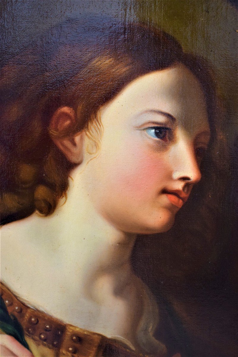 The Angel Of The Annunciation Elisabetta Sirani Emilian School-photo-1