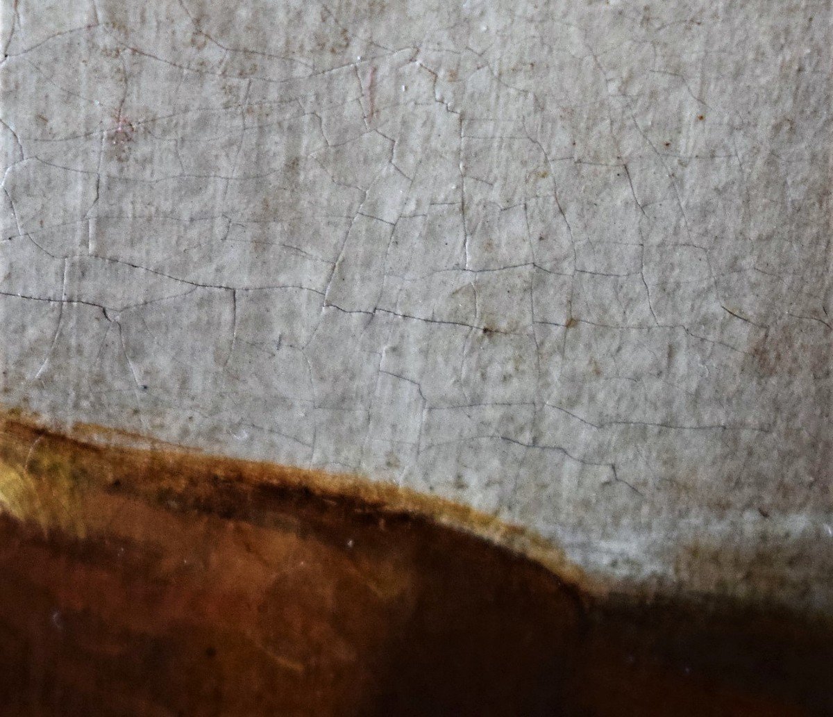 The Angel Of The Annunciation Elisabetta Sirani Emilian School-photo-6