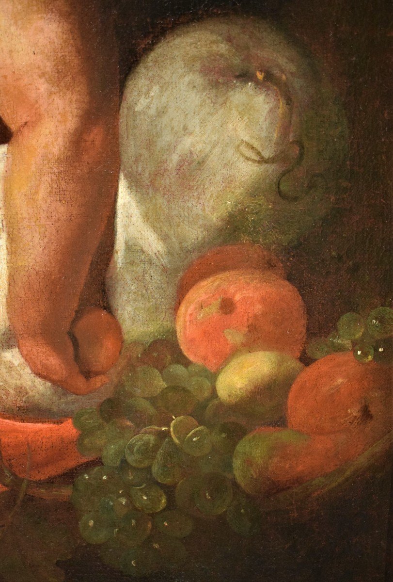 Bacchanale De Putti - School Of Peter Paul Rubens - XVIIth Century-photo-4