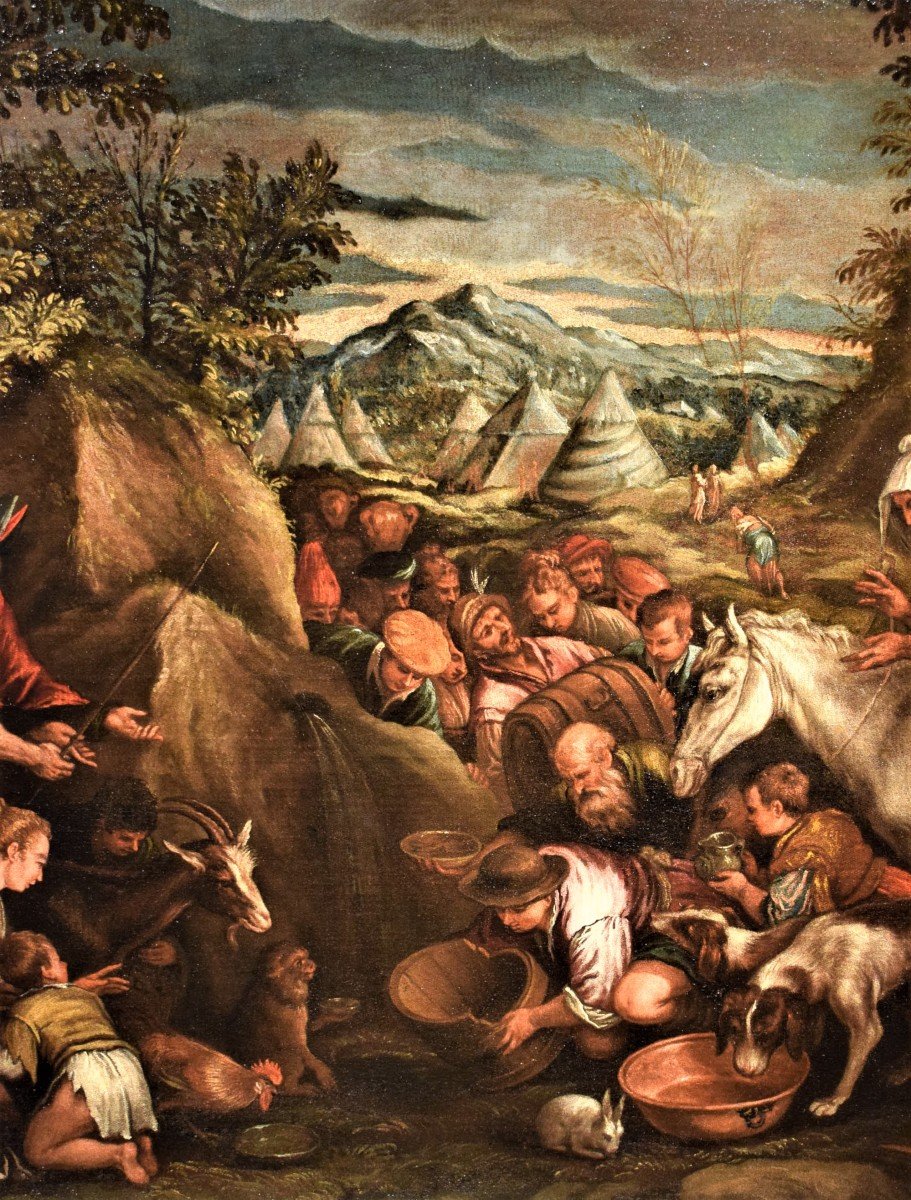 Moses Spurts Water Out Of The Rock-photo-4