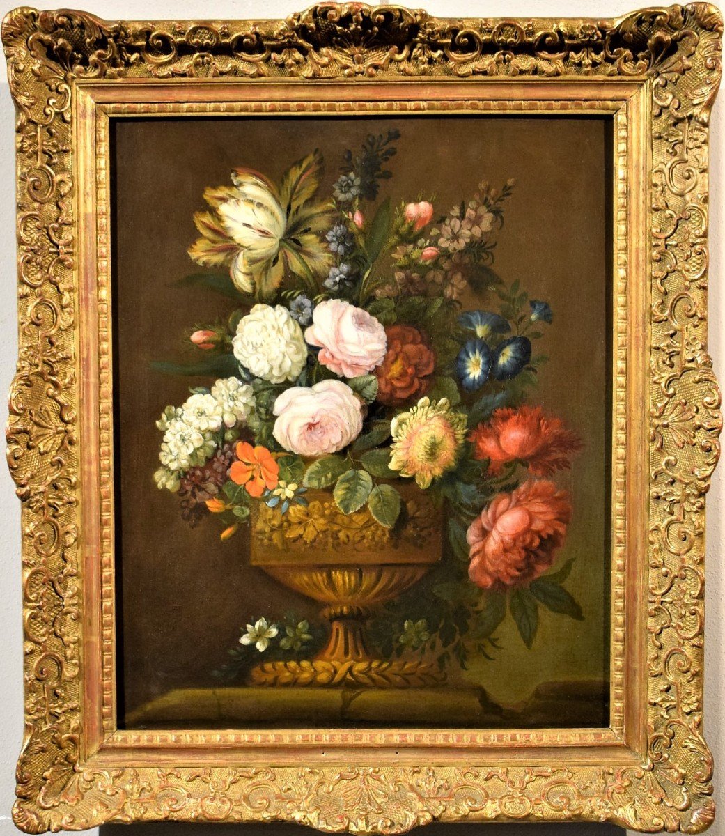 Nature morte de fleurs - Jean-Louis Prévost (Nointel 1760 - Paris 1810)