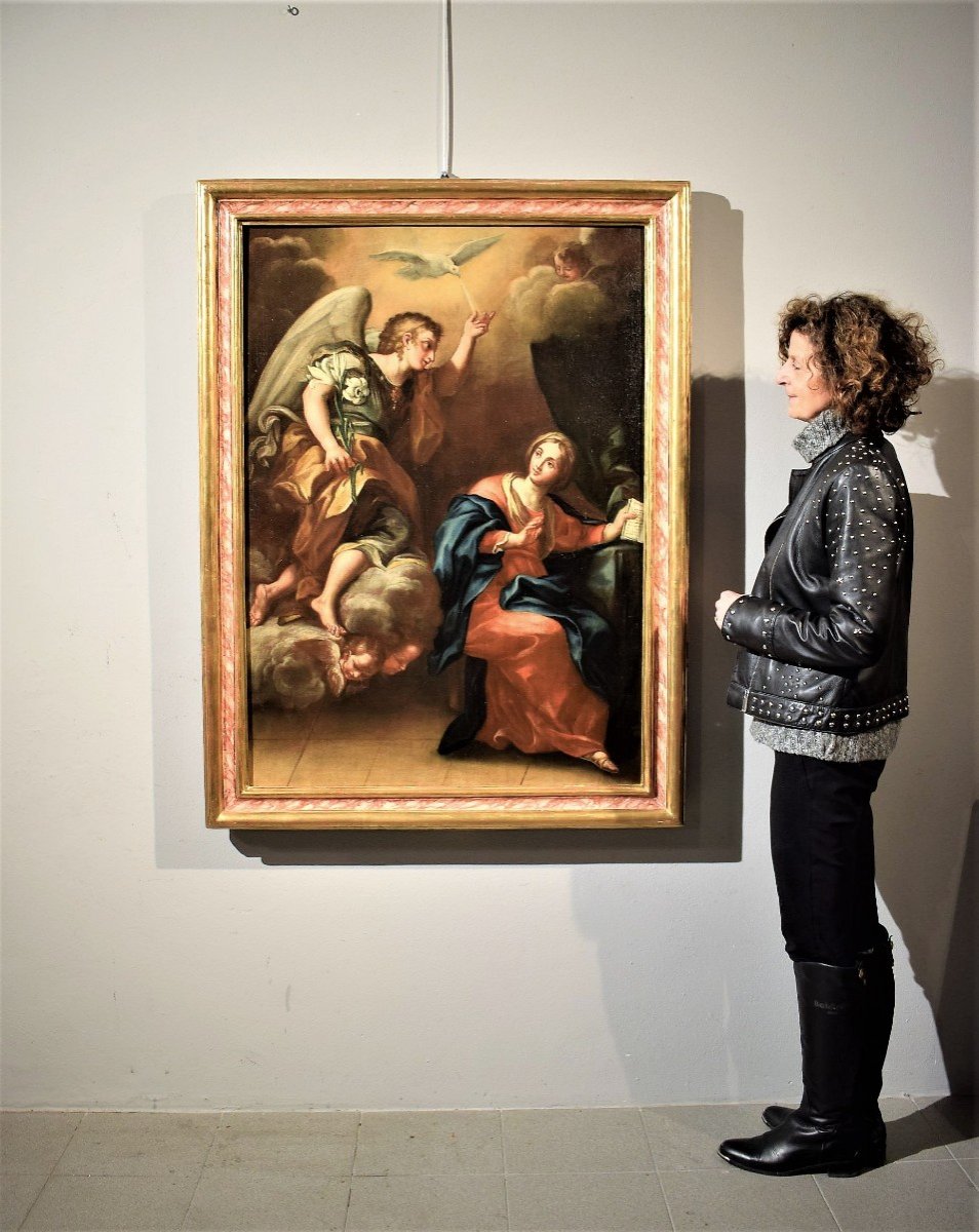 The Annunciation Of The Virgin - Pietro Da Cortona  (1596 - 1669) -photo-8