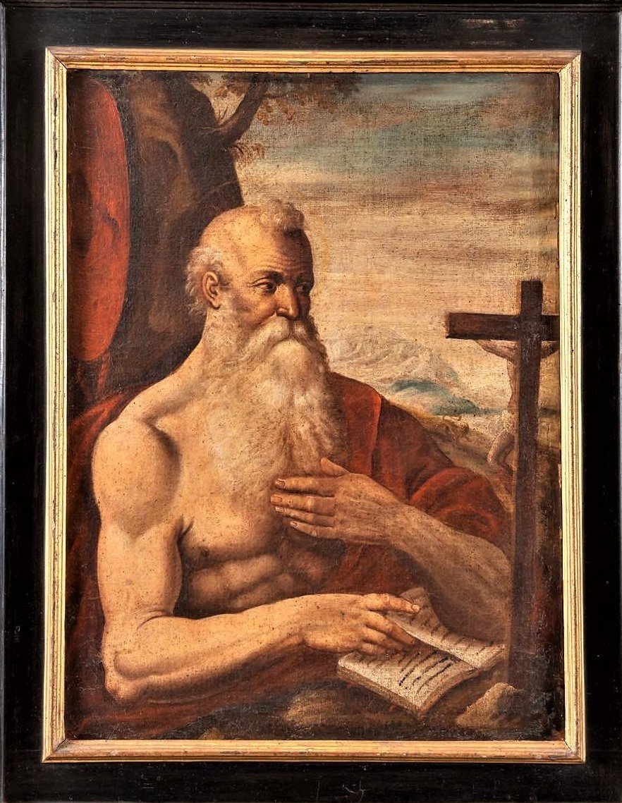 Saint Jérôme  - Maître Vénétie du XVIe siècle