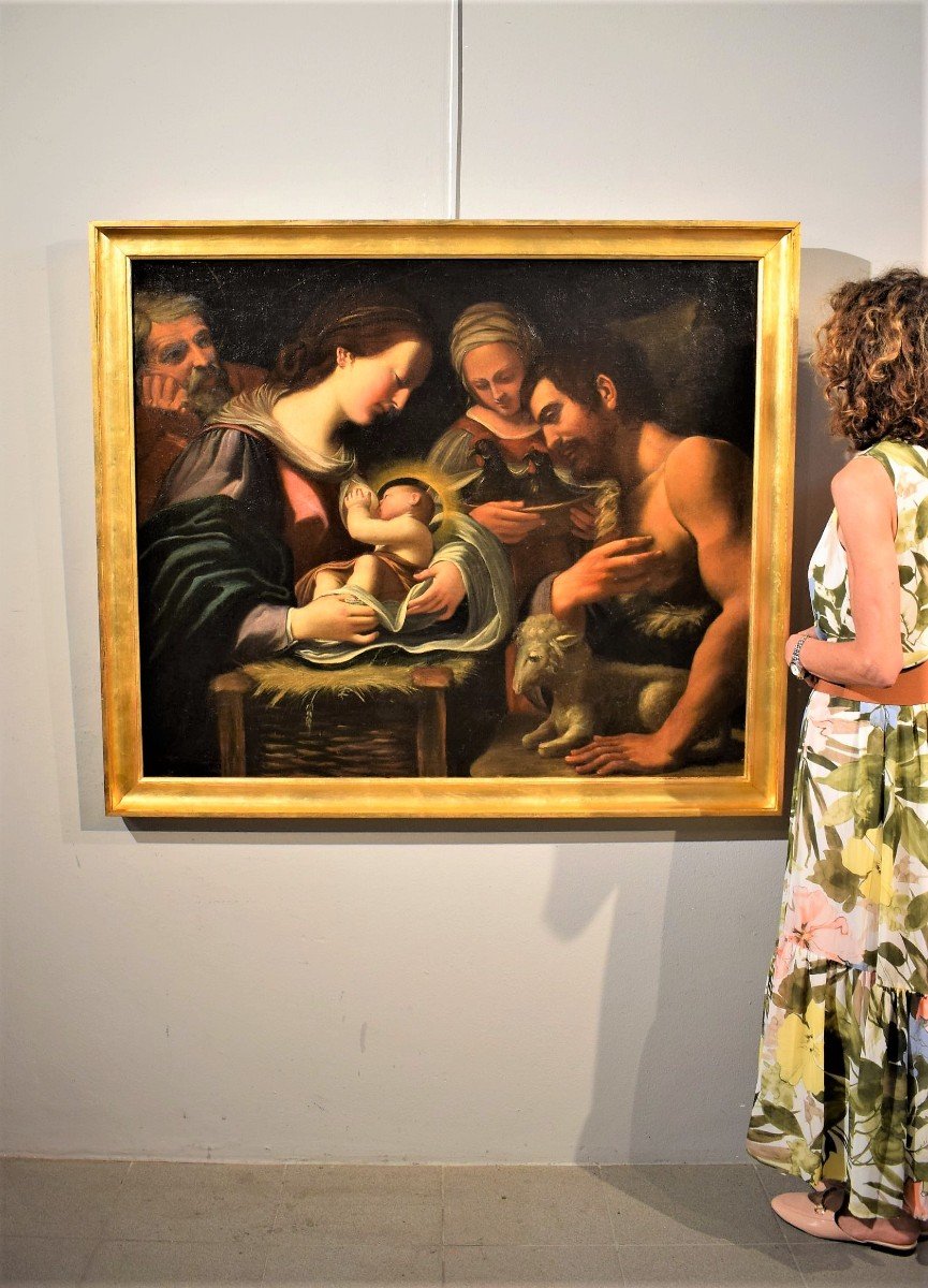 Nativité - atelier de Gerrit van Honthorst (Utrecht 1592-1656)-photo-8