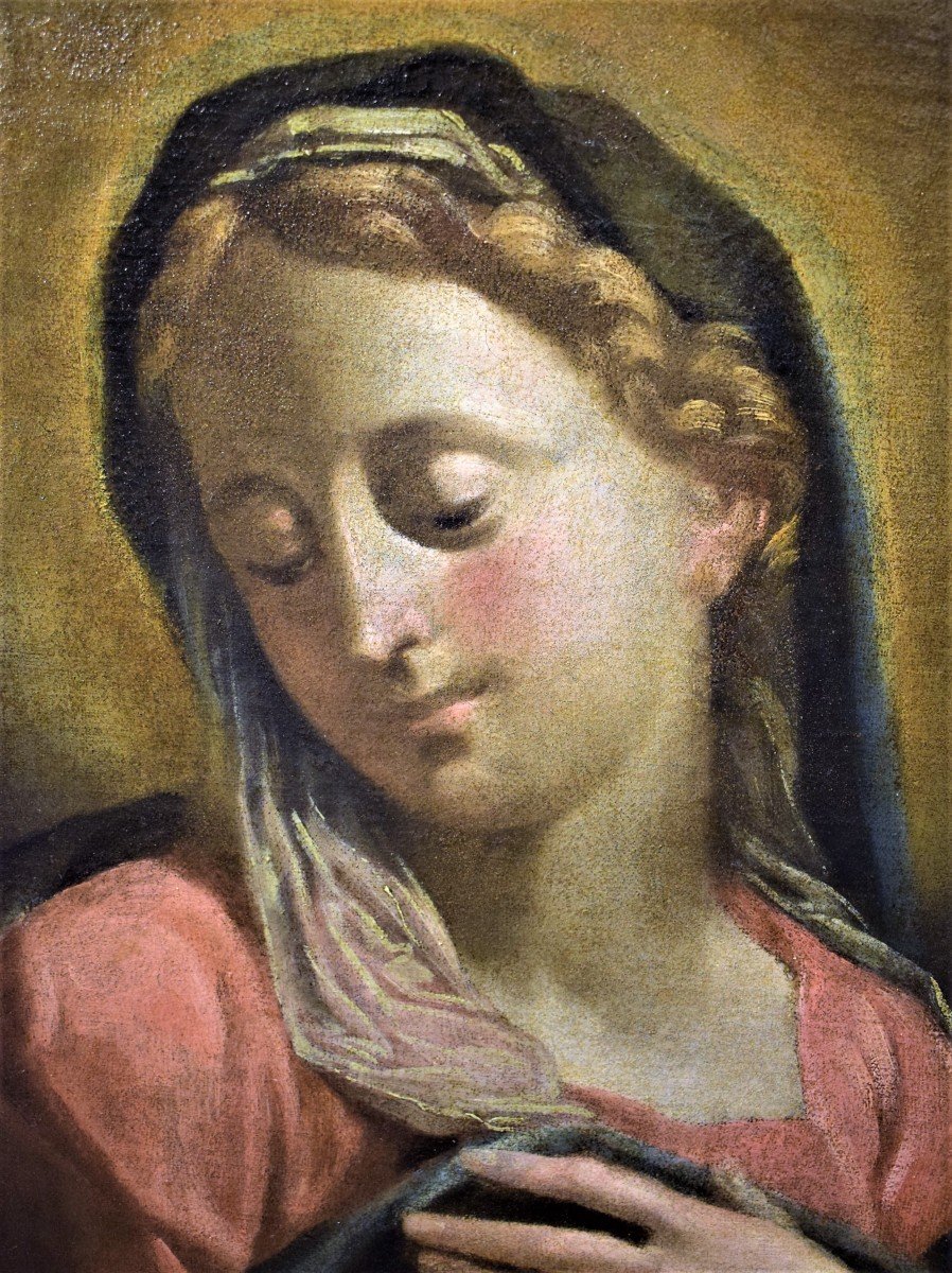  Vierge annoncée  - Francesco de Mura (Naples 1696-1782) atelier -photo-4