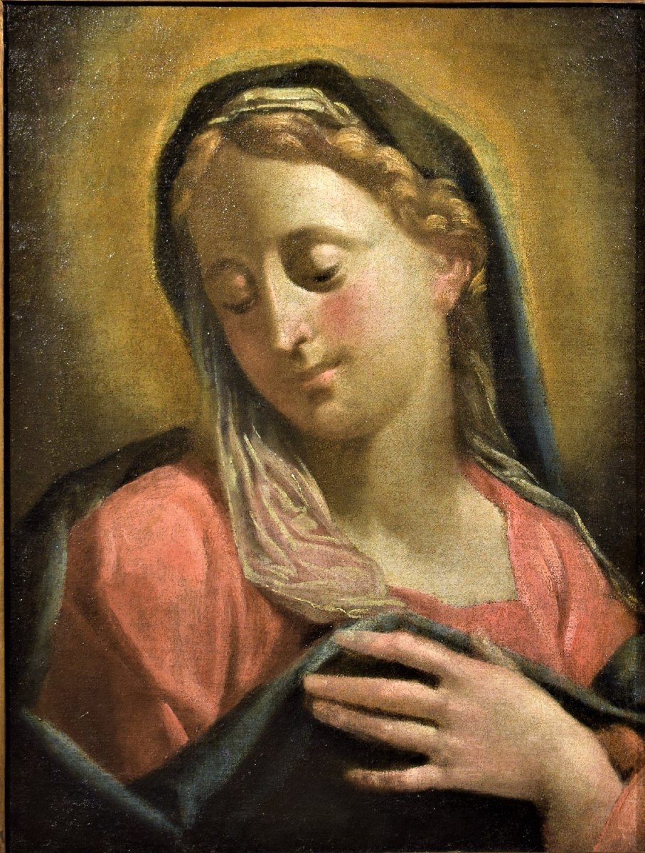  Vierge annoncée  - Francesco de Mura (Naples 1696-1782) atelier 