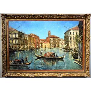 Venise, Le Grand Canal - Lucia Ponga (1887-1966) 