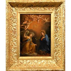 "annunciation" Guido Reni (bologna 1575-1642) Workshop