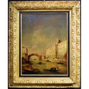Venise, Le Canal Des Mendiants - XIXème Siècle