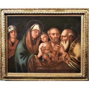 Présentation de Jésus au Temple - école vénitienne du XVIe siècle