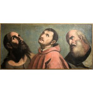 Saints Pierre, Paul et Charles Borromée - Renaissance vénitienne,  XVIe siècle