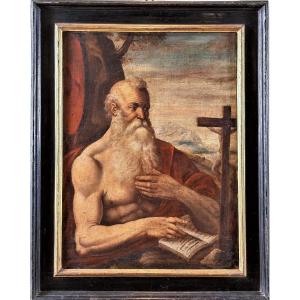 Saint Jérôme -Maître Vénétien du XVIe siècle