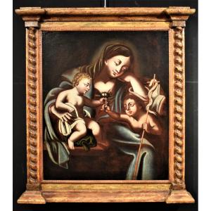 Madonna With The Child And Saint John