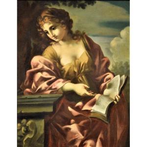 Sibyl  -  G. Francesco Romanelli  (viterbo 1610-1662)