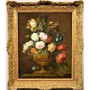 Still Life Of Fleurs  - Jean-louis Prévost (nointel 1760 - Paris 1810)
