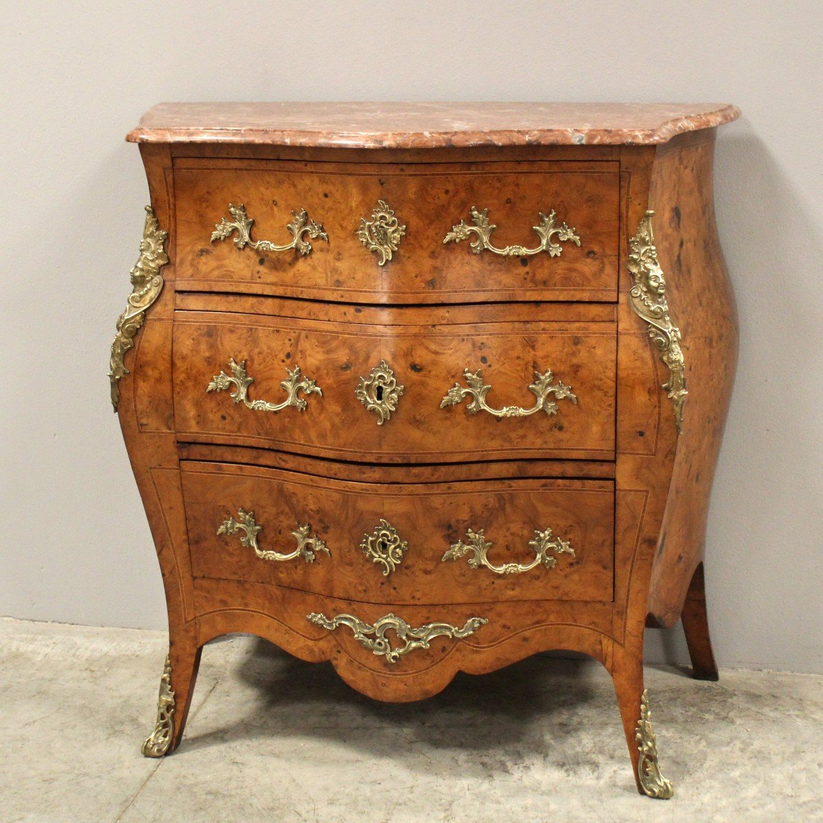 Ancien Commode d'époque Napoleon III - 19ème-photo-3