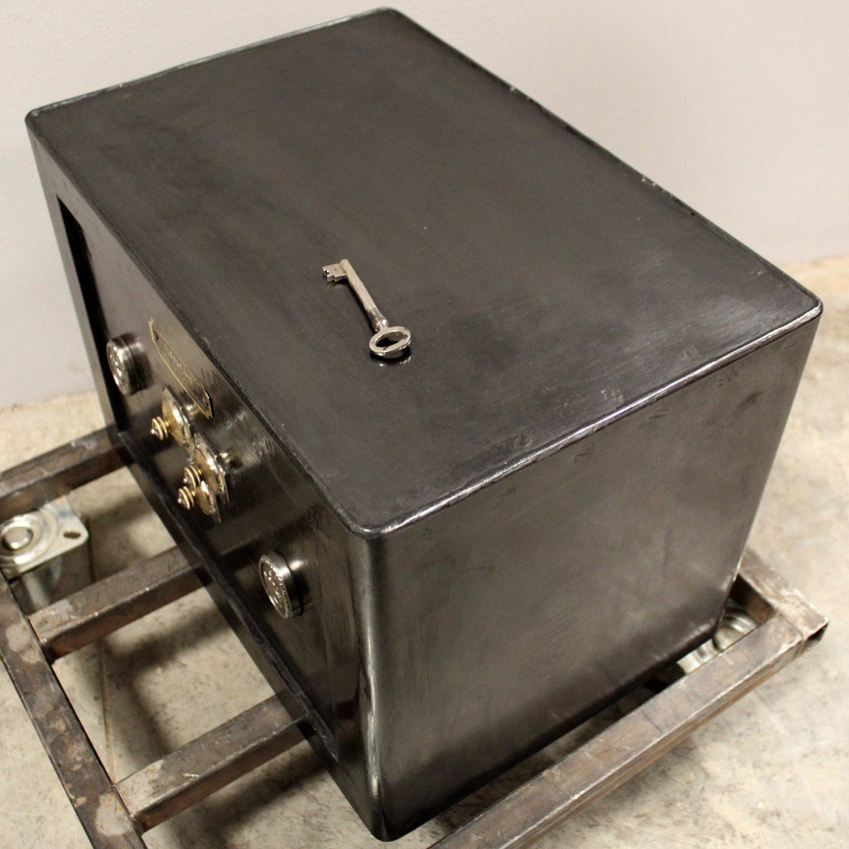 Antique Safe Strongbox - Bauche Lyon-photo-5