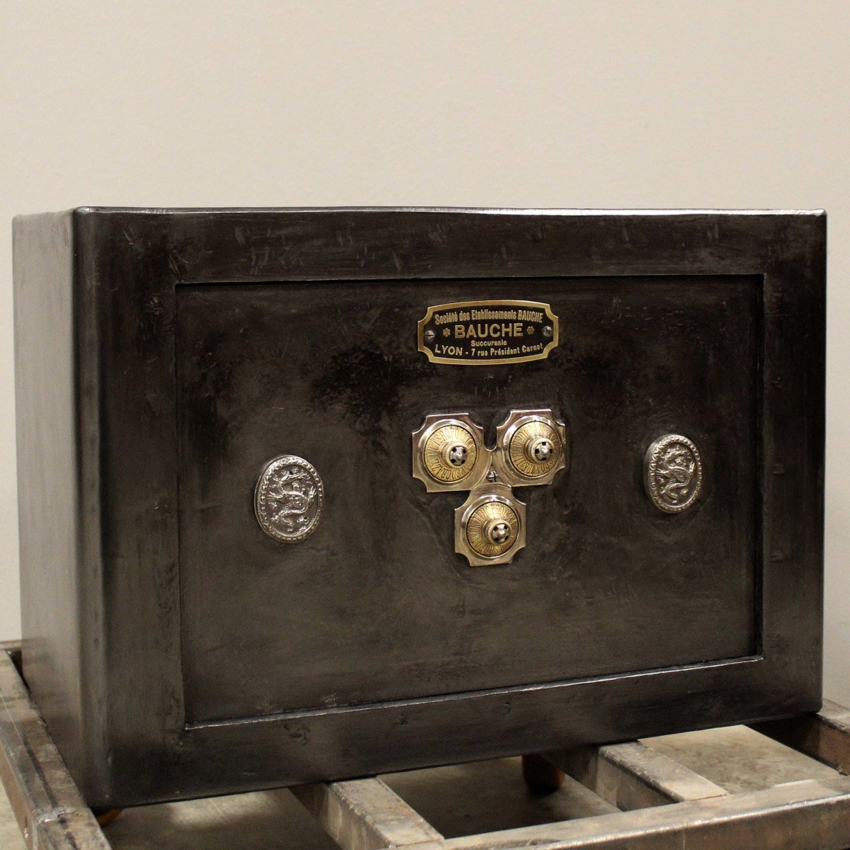 Antique Safe Strongbox - Bauche Lyon