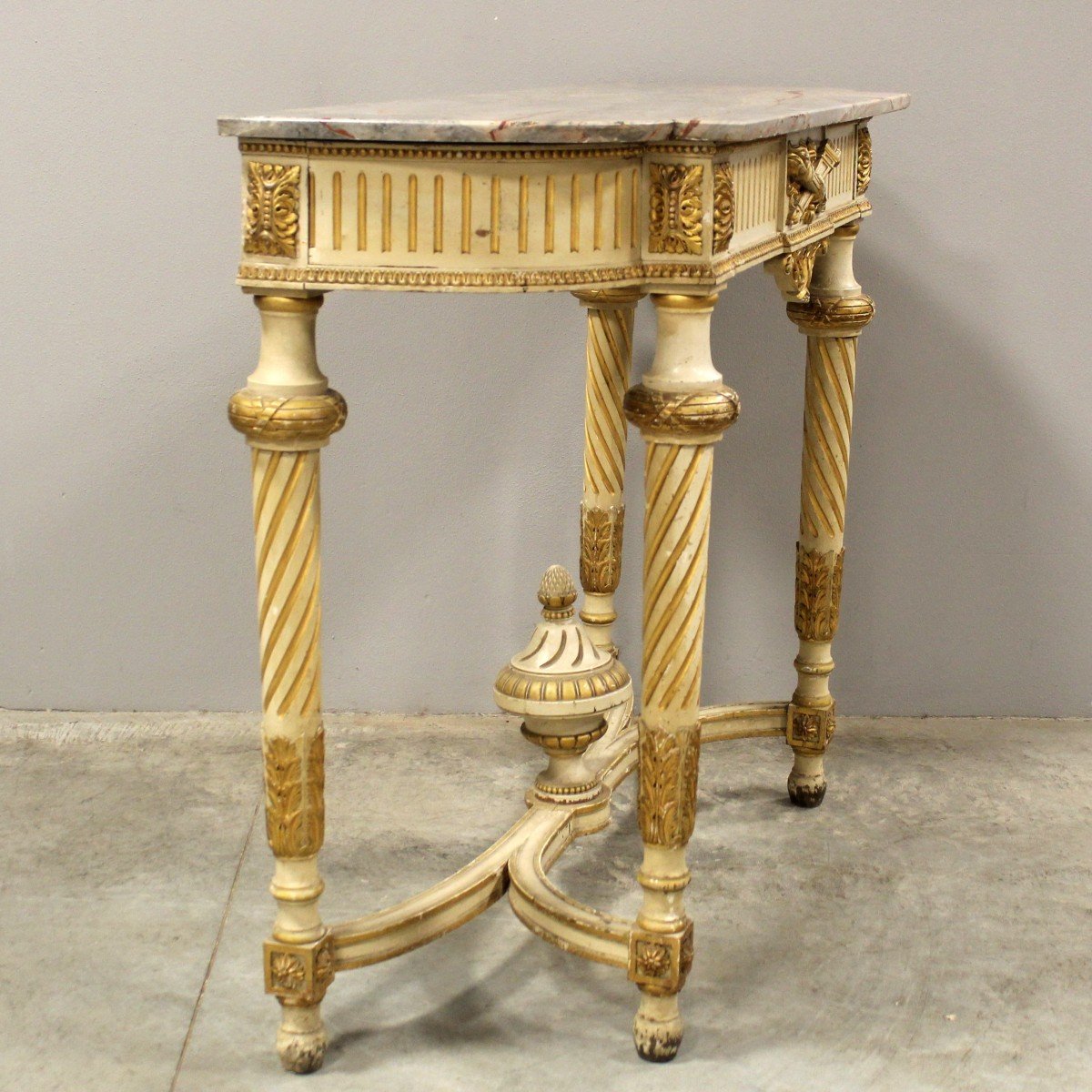 Ancien Console Louis XVI - 19ème-photo-1