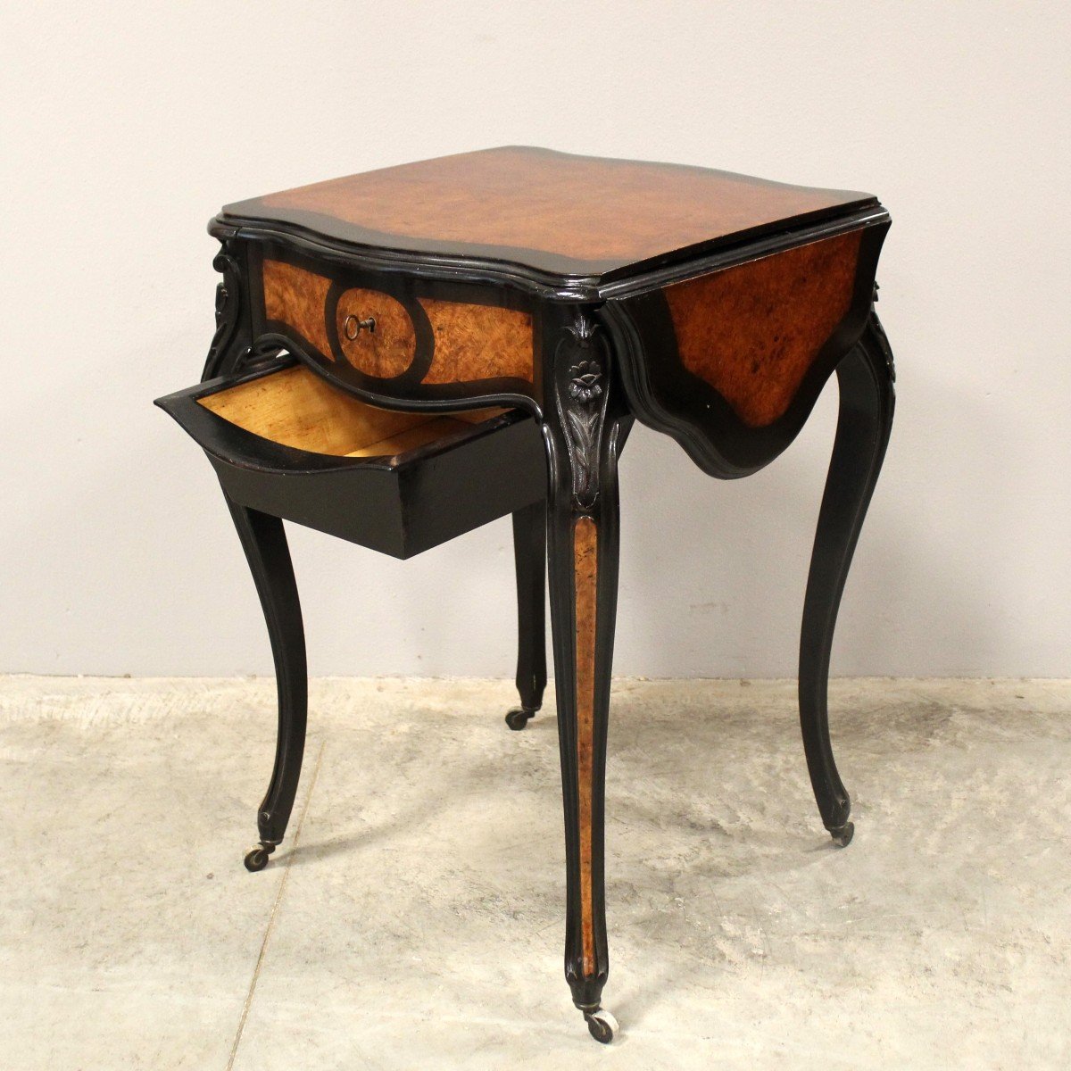 Ancien table d'époque Napoleon III - 19ème-photo-4