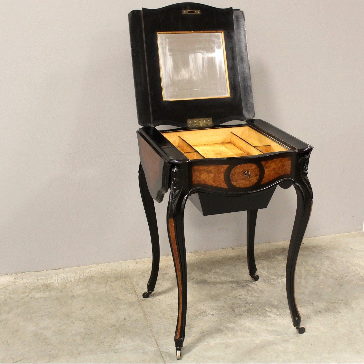Ancien table d'époque Napoleon III - 19ème-photo-3