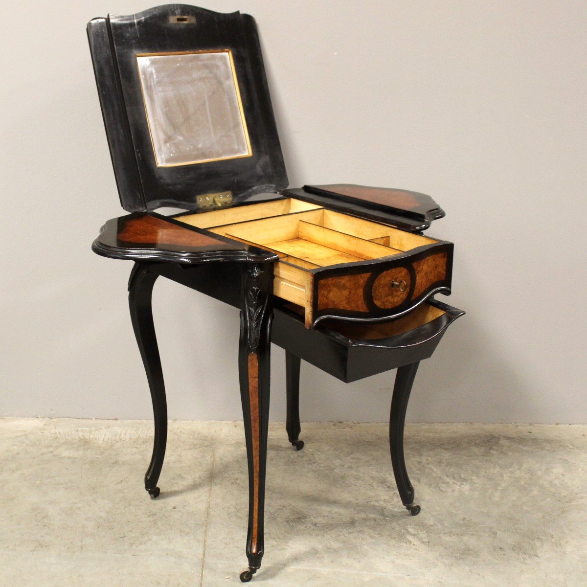 Ancien table d'époque Napoleon III - 19ème-photo-5