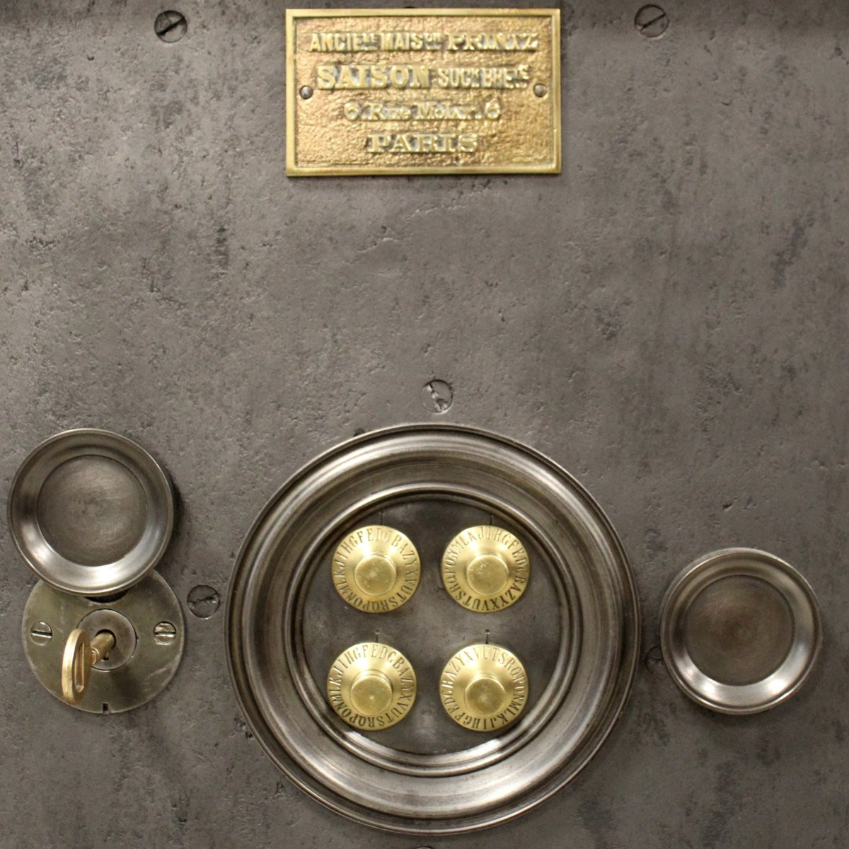 Ancien Coffre fort-photo-6