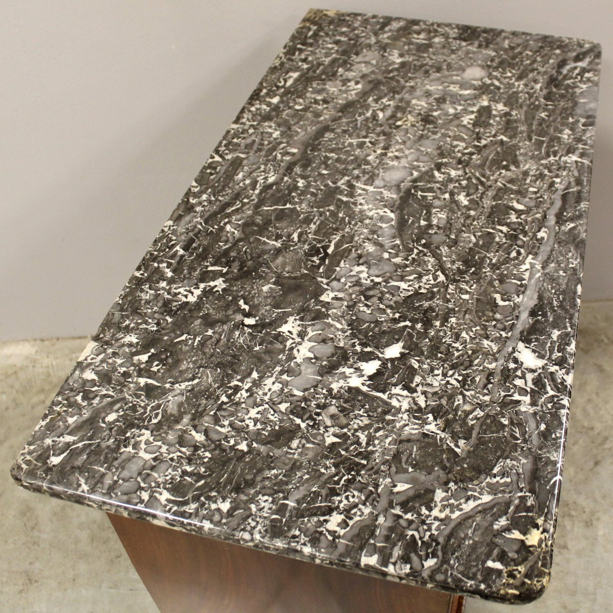 Ancien commode d'époque Louis Philippe en noyer - 19ème-photo-3