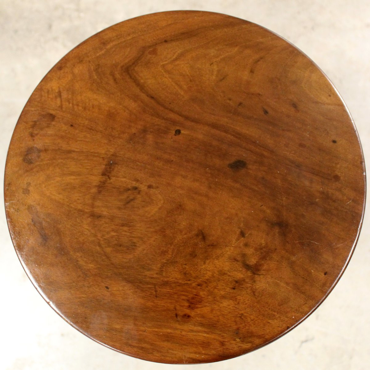  Ancien somno table de chevet d'époque Empire en noyer - 19ème-photo-5