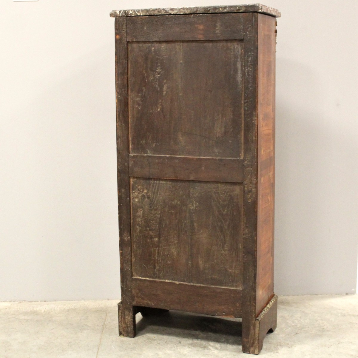 Antique Napoleon III Weekly Chest Of Drawers In Marquetry - 19th-photo-8