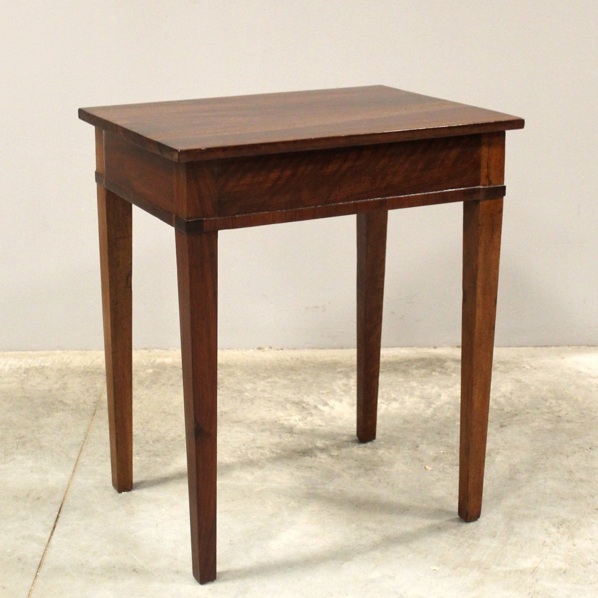 Ancien table d'époque Directoire en noyer - Italie 19ème-photo-7