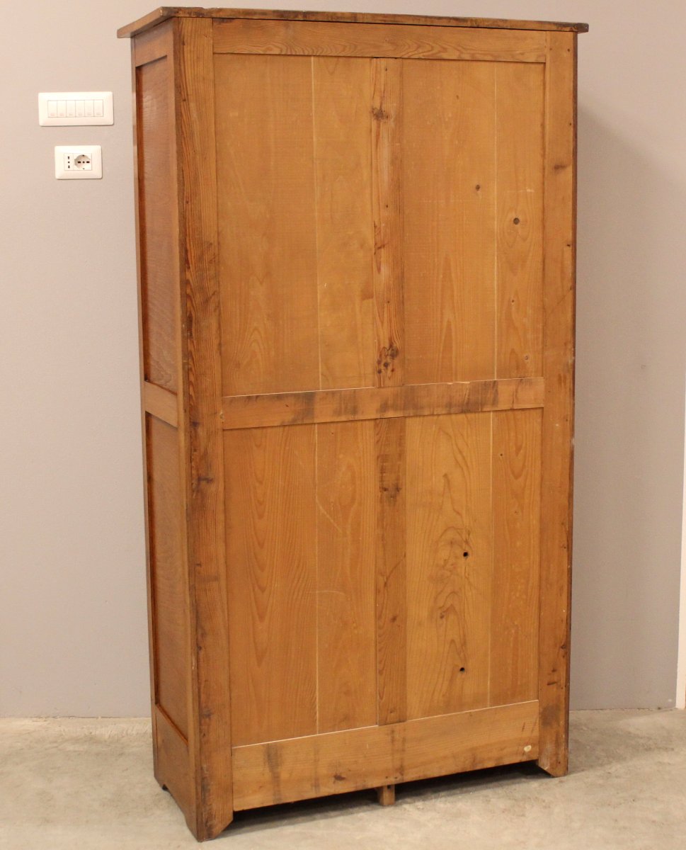 Antique Binder Rolling Curtain Filing Cabinet In Oak-photo-8