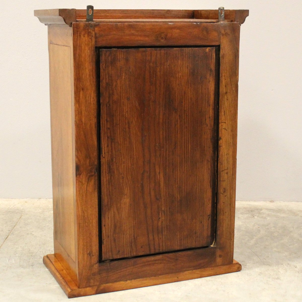 Antique Showcase Wall Shelf In Walnut - 19th-photo-3
