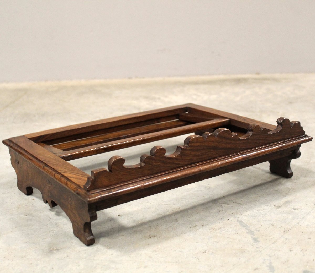 Antique Table Lectern In Walnut - Italy 19th-photo-3